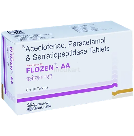 flozen aa tablet 10's